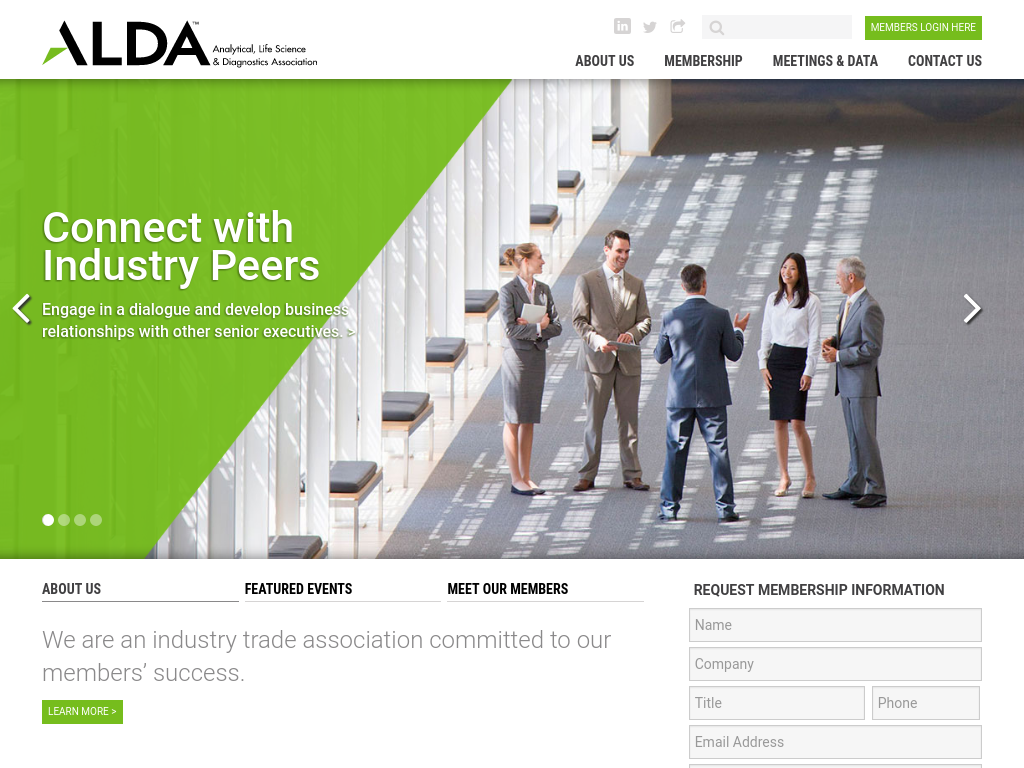 ALDA: Website / CMS / Custom Integration ALDA: Website / CMS / Custom Integration