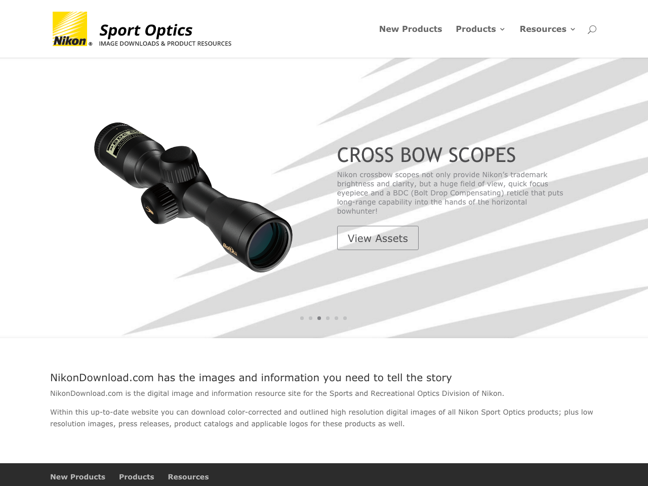 Nikon Sport Optics: Website / CMS / Custom Integration Nikon Sport Optics: Website / CMS / Custom Integration